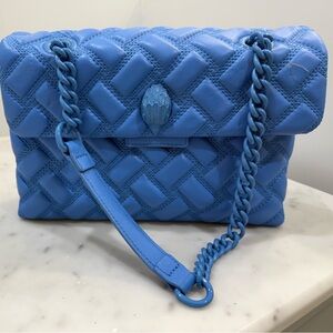 NWOT Kurt Geiger London Kensington Drench Medium Quilted Leather Shoulder Bag